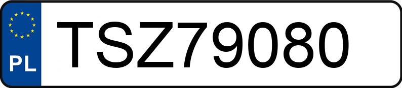 Numer rejestracyjny TSZ 79080 posiada FORD Kuga 2.0 TDCi MR`17 E6 Vignale Powershift - TSZ79080