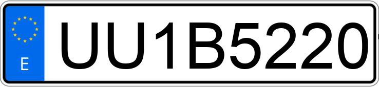 Numer rejestracyjny UU1B5220164895419 posiada DACIA SANDERO