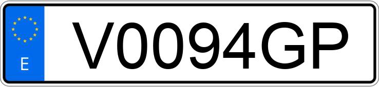 Numer rejestracyjny V0094GP posiada VOLKSWAGEN POLO