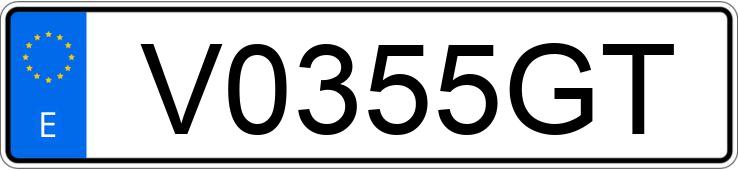 Numer rejestracyjny V0355GT posiada AUDI A4 Numer rejestracyjny V0355GT posiada AUDI A4