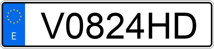 Numer rejestracyjny V0824HD posiada OPEL CORSA Numer rejestracyjny V0824HD posiada OPEL CORSA