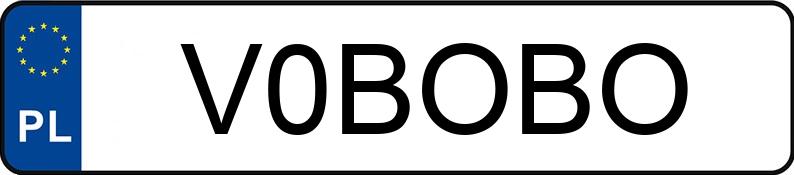 Numer rejestracyjny V0BOBO posiada AUDI S3 SPORTBACK