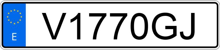 Numer rejestracyjny V1770GJ posiada BMW SERIE 3