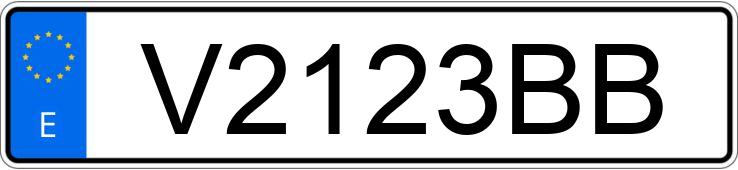 Numer rejestracyjny V2123BB posiada Yamaha XJ 650