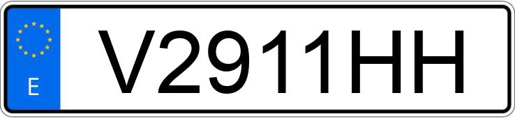 Numer rejestracyjny V2911HH posiada NISSAN ALMERA TINO