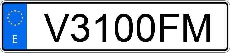 Numer rejestracyjny V3100FM posiada VOLKSWAGEN PASSAT