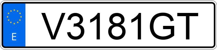 Numer rejestracyjny V3181GT posiada MITSUBISHI ECLIPSE 2.0 Numer rejestracyjny V3181GT posiada MITSUBISHI ECLIPSE 2.0