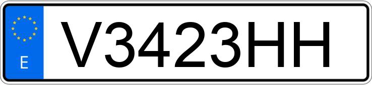 Numer rejestracyjny V3423HH posiada KIA SPORTAGE Numer rejestracyjny V3423HH posiada KIA SPORTAGE