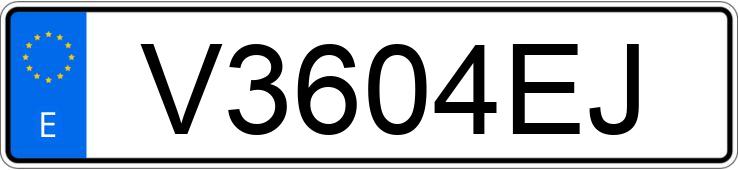Numer rejestracyjny V3604EJ posiada BMW SERIE 3 Numer rejestracyjny V3604EJ posiada BMW SERIE 3