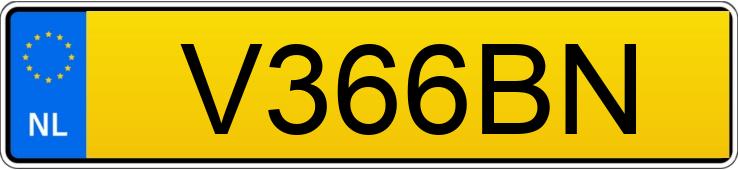 Numer rejestracyjny V366BN posiada FORD TRANSIT CUSTOM