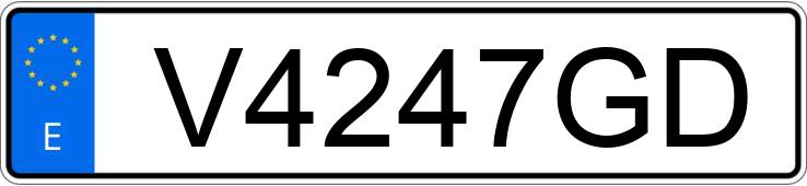 Numer rejestracyjny V4247GD posiada BMW SERIE 5 Numer rejestracyjny V4247GD posiada BMW SERIE 5