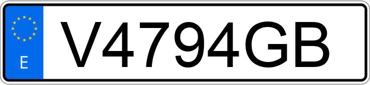 Numer rejestracyjny V4794GB posiada VOLKSWAGEN PASSAT Numer rejestracyjny V4794GB posiada VOLKSWAGEN PASSAT