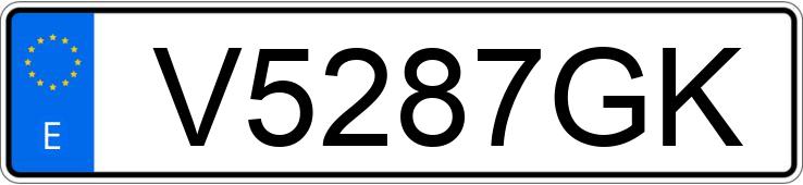 Numer rejestracyjny V5287GK posiada NISSAN TERRANO II Numer rejestracyjny V5287GK posiada NISSAN TERRANO II