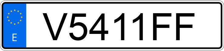 Numer rejestracyjny V5411FF posiada BMW SERIE 3 Numer rejestracyjny V5411FF posiada BMW SERIE 3