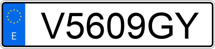 Numer rejestracyjny V5609GY posiada RENAULT SAFRANE Numer rejestracyjny V5609GY posiada RENAULT SAFRANE