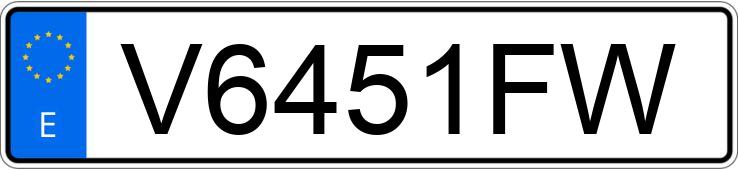 Numer rejestracyjny V6451FW posiada PEUGEOT 306 Numer rejestracyjny V6451FW posiada PEUGEOT 306