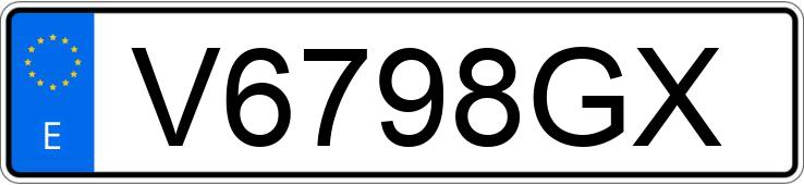 Numer rejestracyjny V6798GX posiada TOYOTA LAND CRUISER Numer rejestracyjny V6798GX posiada TOYOTA LAND CRUISER