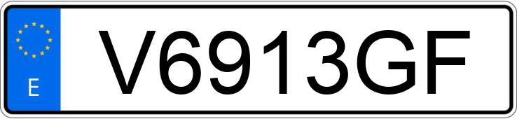 Numer rejestracyjny V6913GF posiada BMW SERIE 5 E39 528I