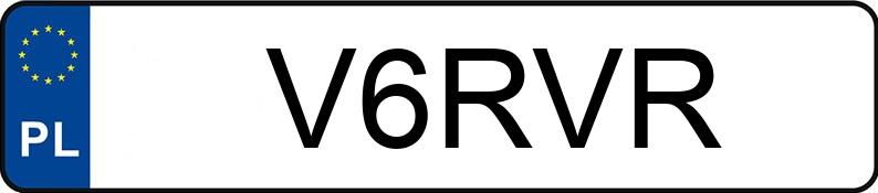 Numer rejestracyjny V6RVR posiada ROLLS-ROYCE Wraith MR`17 E6 Wraith Black Badge