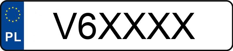 Numer rejestracyjny V6XXXX posiada VOLKSWAGEN AMAROK T1 Numer rejestracyjny V6XXXX posiada VOLKSWAGEN AMAROK T1