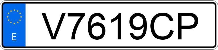 Numer rejestracyjny V7619CP posiada RENAULT EXPRESS Numer rejestracyjny V7619CP posiada RENAULT EXPRESS