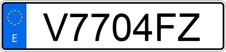 Numer rejestracyjny V7704FZ posiada MERCEDES S 300 (140)