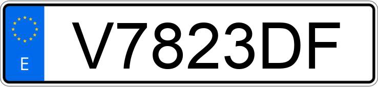 Numer rejestracyjny V7823DF posiada VOLKSWAGEN GOLF Numer rejestracyjny V7823DF posiada VOLKSWAGEN GOLF