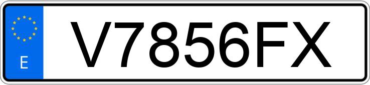 Numer rejestracyjny V7856FX posiada CITROEN JUMPER Numer rejestracyjny V7856FX posiada CITROEN JUMPER