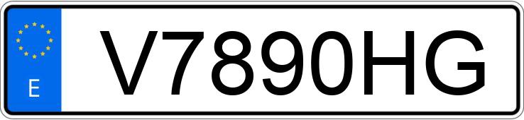 Numer rejestracyjny V7890HG posiada FORD FOCUS