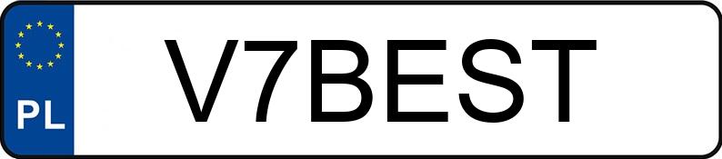 Numer rejestracyjny V7BEST posiada BESTUNE T77 MR`25 E6 Business Numer rejestracyjny V7BEST posiada BESTUNE T77 MR`25 E6 Business
