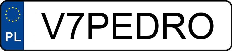 Numer rejestracyjny V7PEDRO posiada OPEL ASTRA GTC