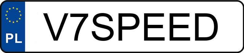 Numer rejestracyjny V7SPEED posiada BMW X6 XDRIVE40D M SPORT