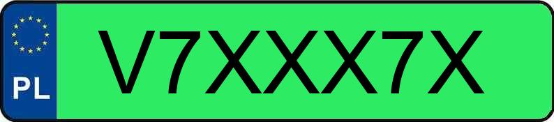 Numer rejestracyjny V7XXX7X posiada MERCEDES-BENZ AMG EQS 53 4MATIC+