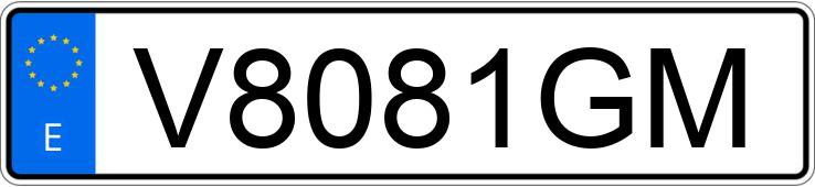 Numer rejestracyjny V8081GM posiada BMW SERIE 3 Numer rejestracyjny V8081GM posiada BMW SERIE 3