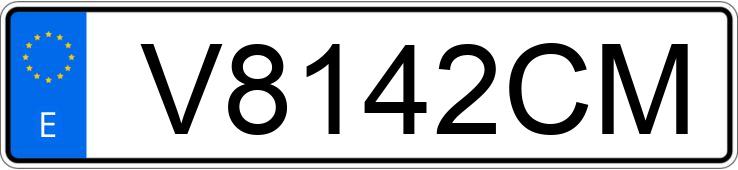 Numer rejestracyjny V8142CM posiada JAGUAR XJ6 Numer rejestracyjny V8142CM posiada JAGUAR XJ6