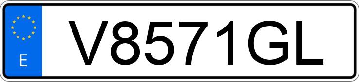 Numer rejestracyjny V8571GL posiada MERCEDES C 220 (202)