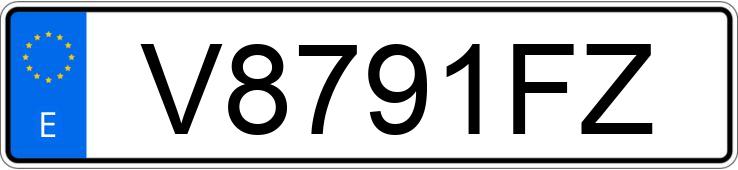 Numer rejestracyjny V8791FZ posiada NISSAN TERRANO II Numer rejestracyjny V8791FZ posiada NISSAN TERRANO II