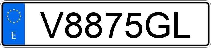 Numer rejestracyjny V8875GL posiada MERCEDES C 200 (202)