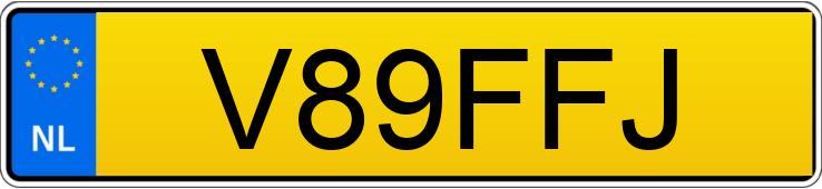 Numer rejestracyjny V89FFJ posiada MERCEDES-BENZ SPRINTER