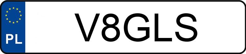 Numer rejestracyjny V8GLS posiada MERCEDES-BENZ GLS 580 4MATIC