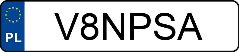 Numer rejestracyjny V8NPSA posiada BMW 520D