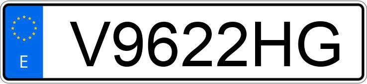 Numer rejestracyjny V9622HG posiada PEUGEOT 607 Numer rejestracyjny V9622HG posiada PEUGEOT 607