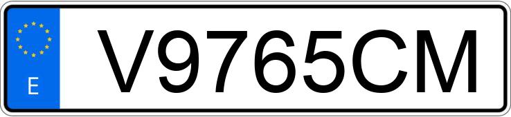 Numer rejestracyjny V9765CM posiada RENAULT S Numer rejestracyjny V9765CM posiada RENAULT S