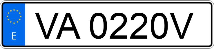 Numer rejestracyjny VA0220V posiada VOLKSWAGEN GOLF Numer rejestracyjny VA0220V posiada VOLKSWAGEN GOLF