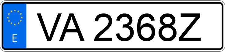 Numer rejestracyjny VA2368Z posiada VOLVO 940