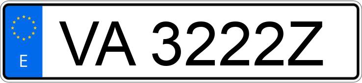 Numer rejestracyjny VA3222Z posiada FORD TRANSIT