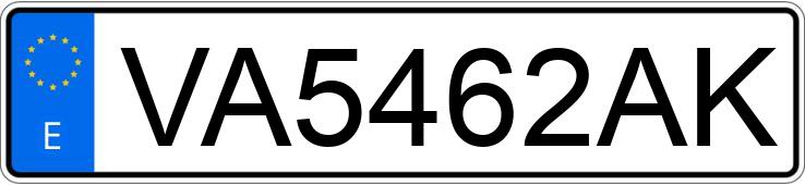 Numer rejestracyjny VA5462AK posiada SEAT IBIZA Numer rejestracyjny VA5462AK posiada SEAT IBIZA