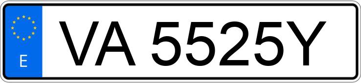 Numer rejestracyjny VA5525Y posiada RENAULT EXPRESS