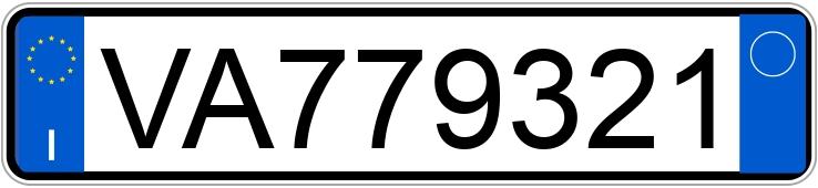 Numer rejestracyjny VA779321 posiada LANCIA Delta