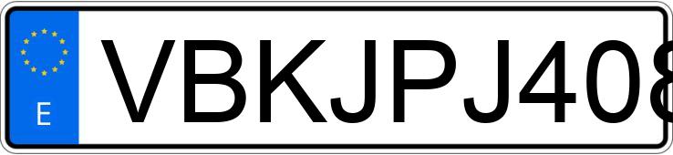 Numer rejestracyjny VBKJPJ408LC254265 posiada KTM 390 DUKE Numer rejestracyjny VBKJPJ408LC254265 posiada KTM 390 DUKE